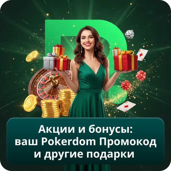 Акции и бонусы: ваш Pokerdom Промокод и другие подарки