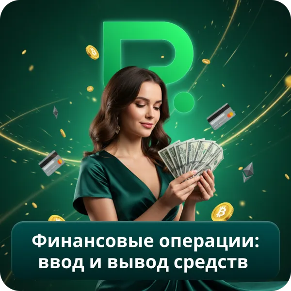 Финансовые операции: ввод и вывод средств
